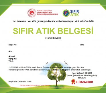 Sıfır Atık Belgesi Nedir ve Nasıl Alınır?